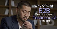 Why 92% of B2B Execs Swear by Testimonial Videos